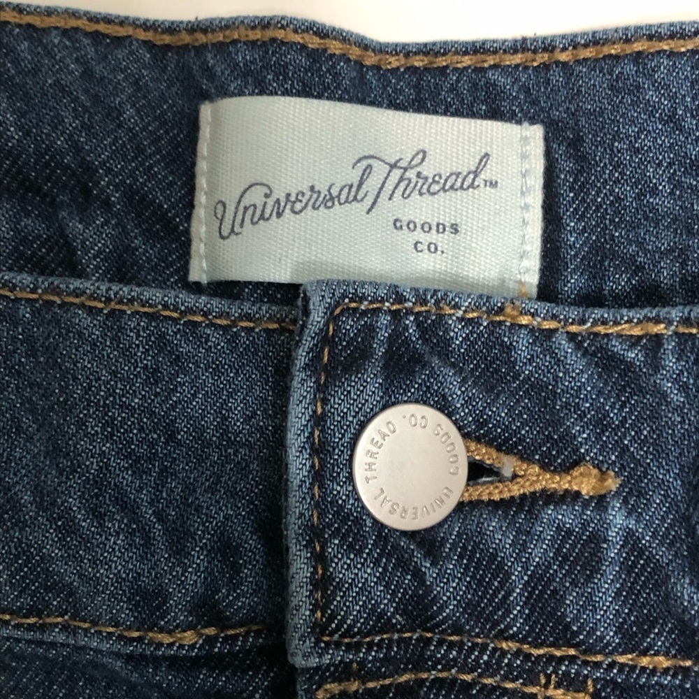 Universal Thread High Rise Two Way Denim Trousers - Picture 4 of 9